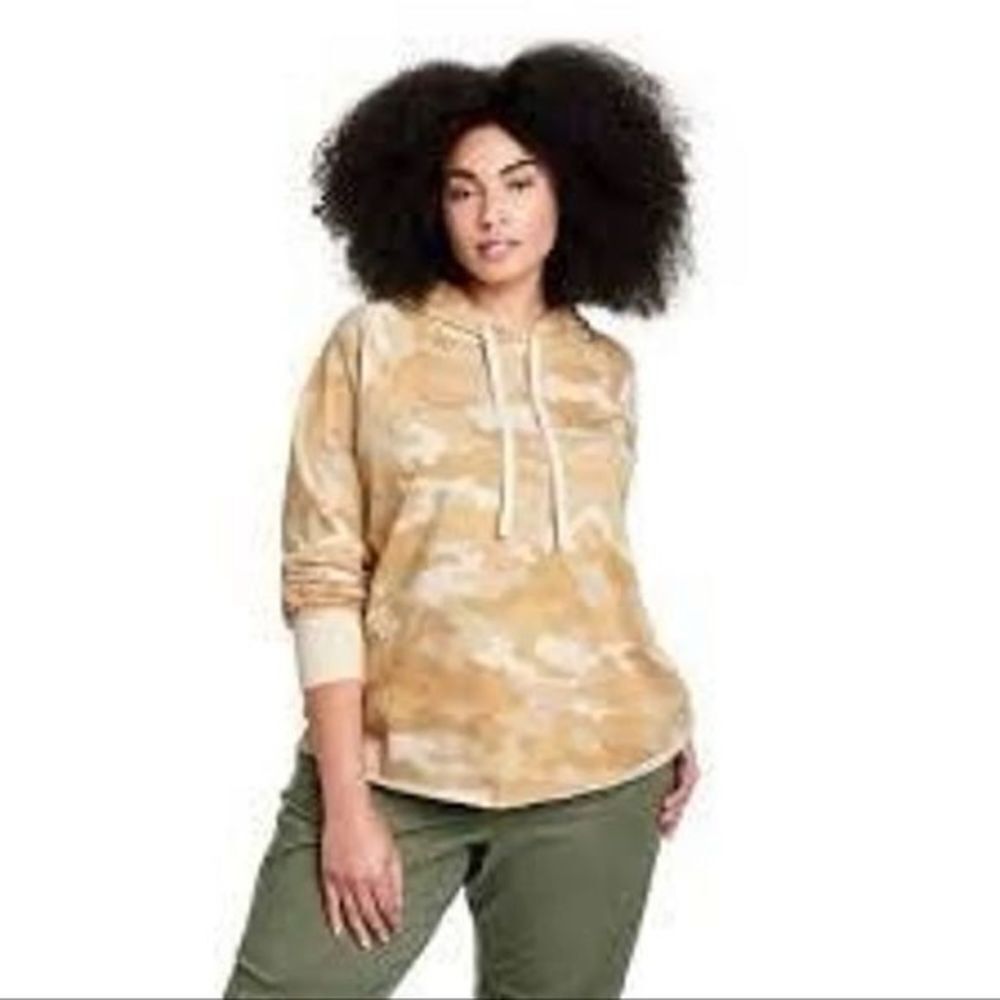 Nili Lotan X target Camo print sweatshirt hoodie